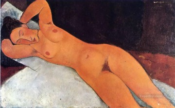 アメデオ・モディリアーニ Painting - ヌード 1917 アメデオ・モディリアーニ